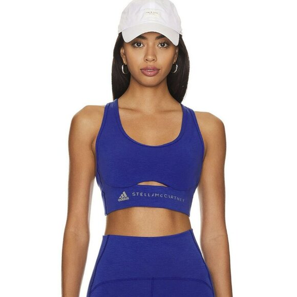 Adidas by Stella McCartney Size XS True Strength Medium Support Sports Bra NWT - Picture 1 of 7